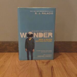 Wonder book with pictures by RJ Palacio 
(Great christmas gift!!)